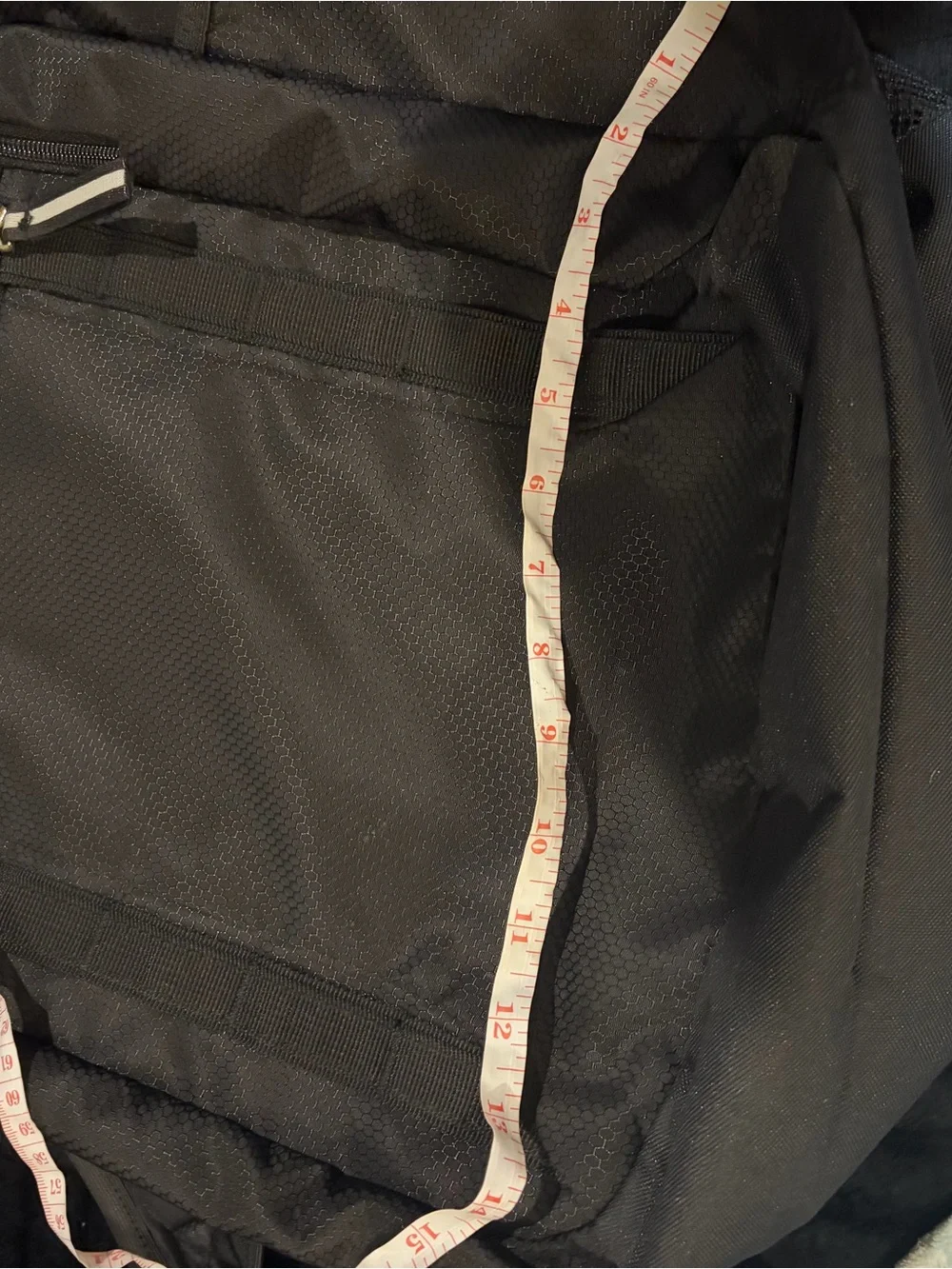 adidas Black Backpack with Gold Logo Accents